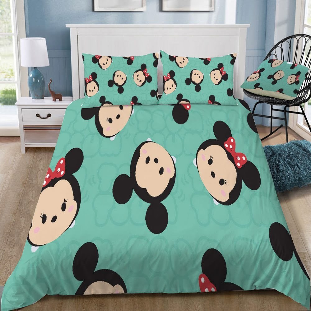 Disney Mickey Mouse 3D Customized Duvet Cover Bedding Set
