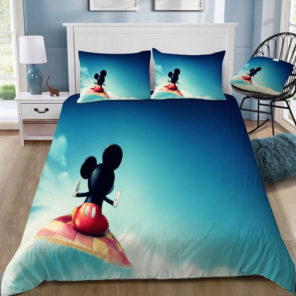 Disney Mickey Mouse 3D Customized Duvet Cover Bedding Set