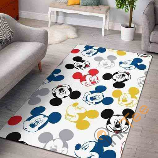Disney Mickey Mouse Area Rectangle Rug