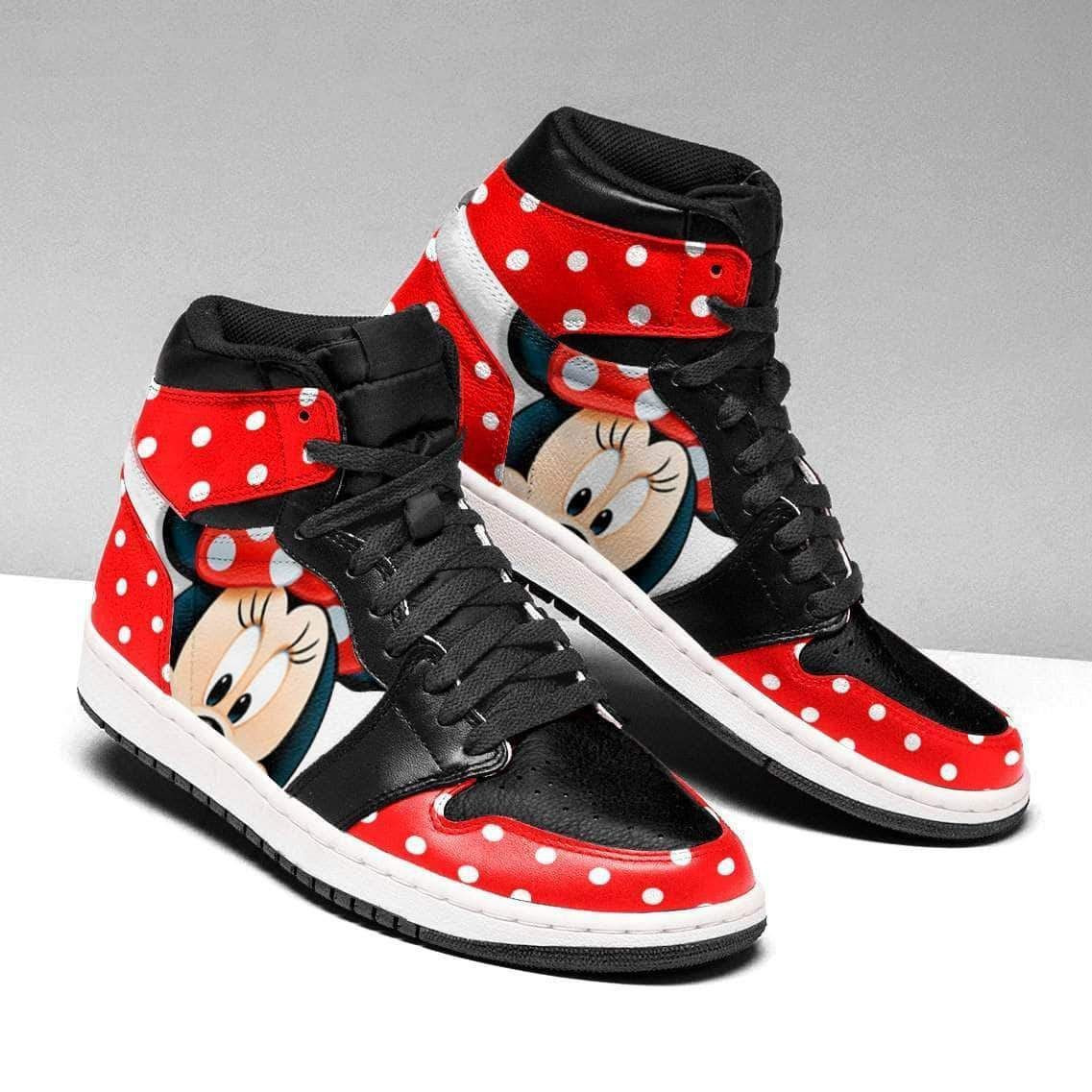 Disney Minnie Mouse 3 High Top Air Jordan Sneaker, Air Jordan Hightop