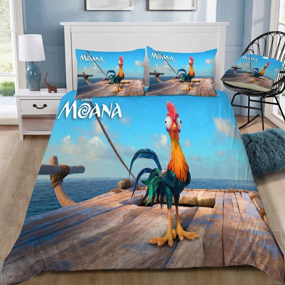 Disney Moana 3D Customized Duvet Cover Bedding Set