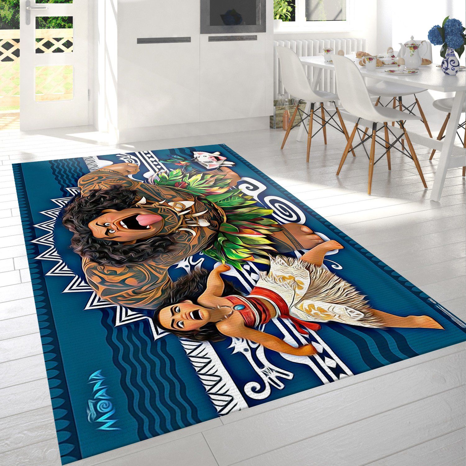 Disney Moana Rectangle Rug – Custom Size And Printing