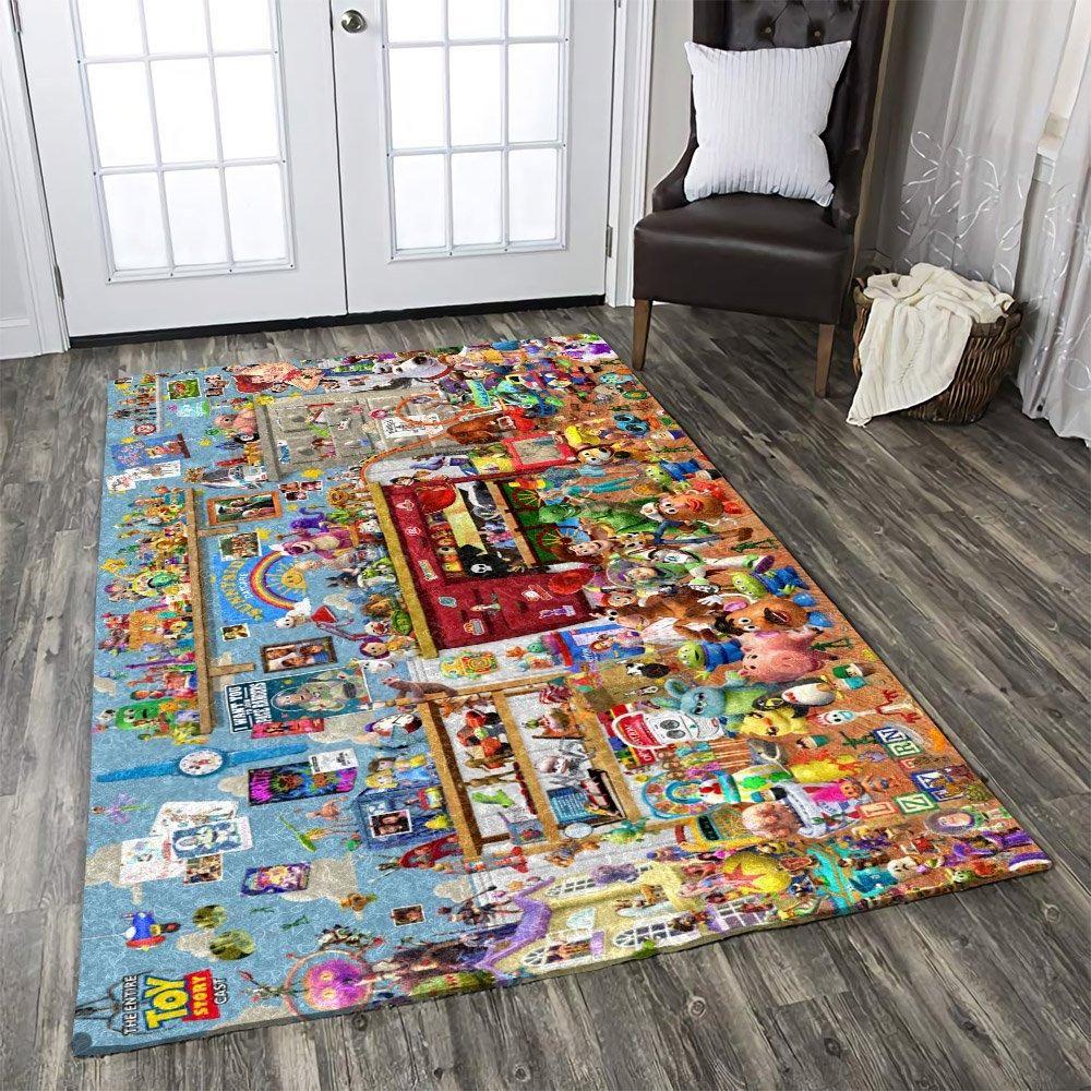 Disney Movie Disney Toy Story Area Rectangle Rug