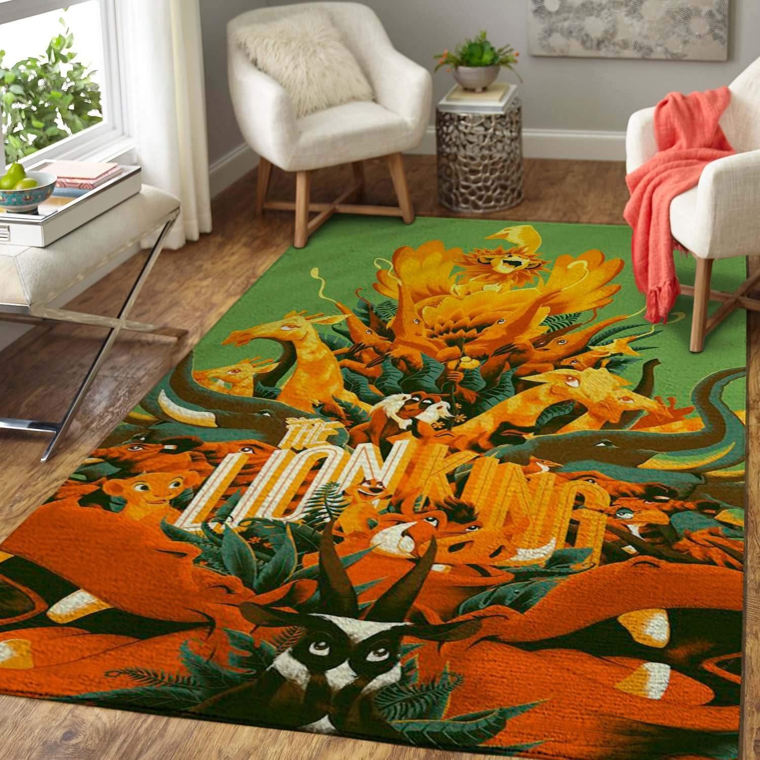 Disney Movie The Lion King Area Limited Edition Rectangle Rug