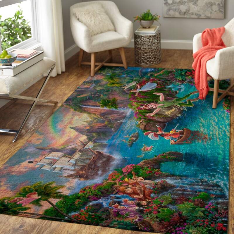 Disney Peter Pan Area Limited Edition Rectangle Rug