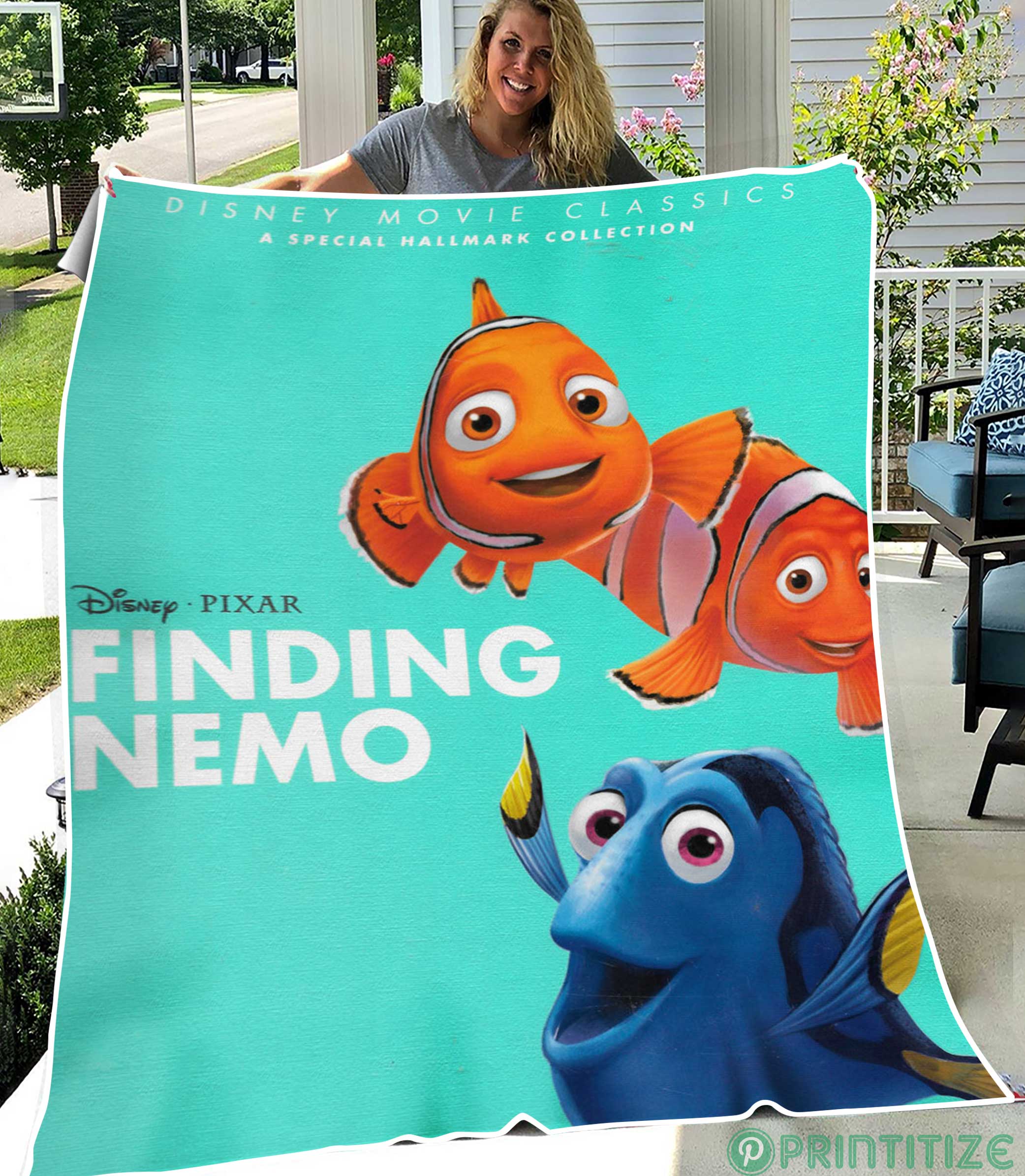 Disney Pixar Finding Nemo Fleece Blanket
