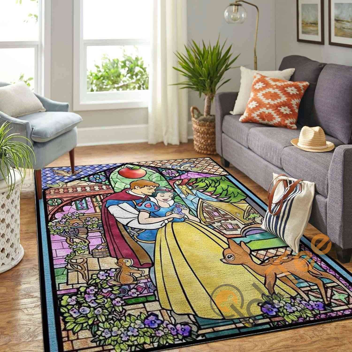 Disney Snow White Prince Area Rectangle Rug