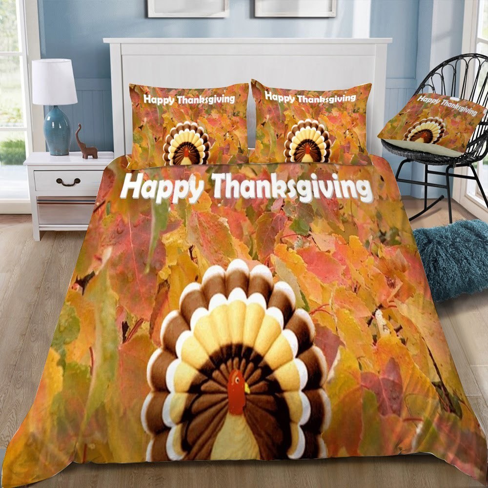 Disney Thanksgiving 13 3D Customized Duvet Cover Bedding Set