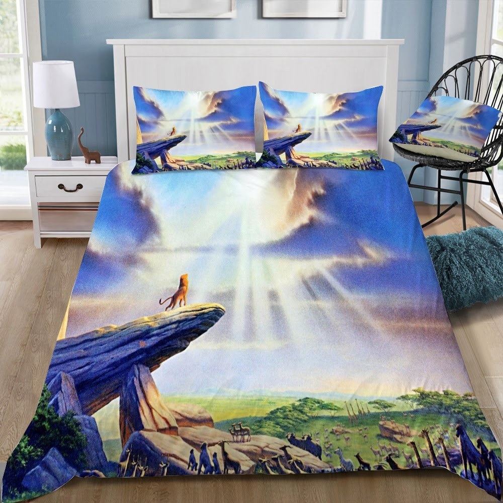 Disney The Lion King 3D Customized Duvet Cover Bedding Set
