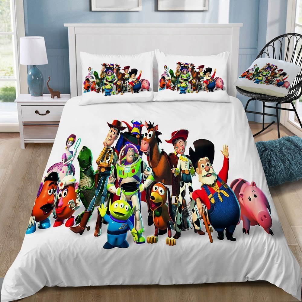 Disney Toy Story 3D Customized Duvet Cover Bedding Set