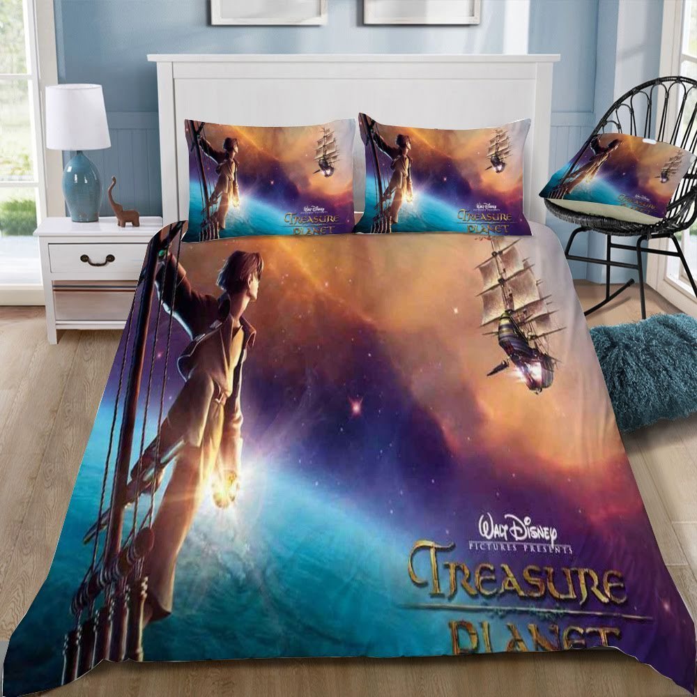 Disney Treasure Planet 3D Customized Duvet Cover Bedding Set