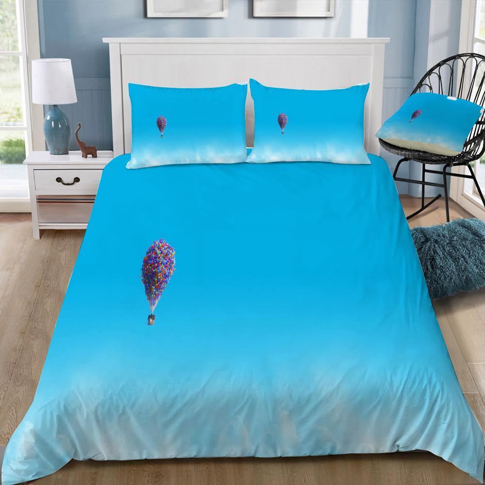 Disney Up 3D Customized Duvet Cover Bedding Set