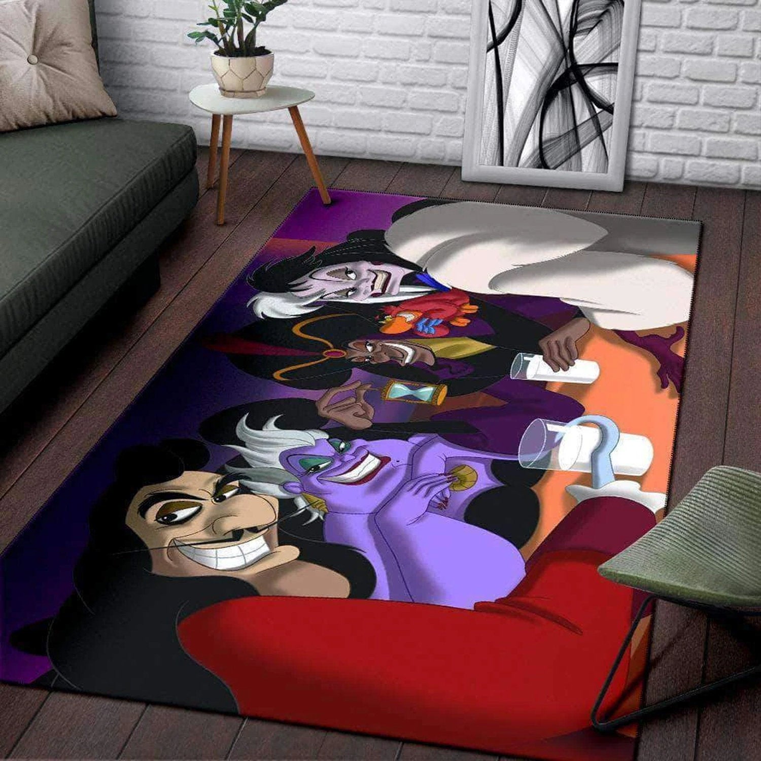 Disney Villains Decorative Floor Rectangle Rug