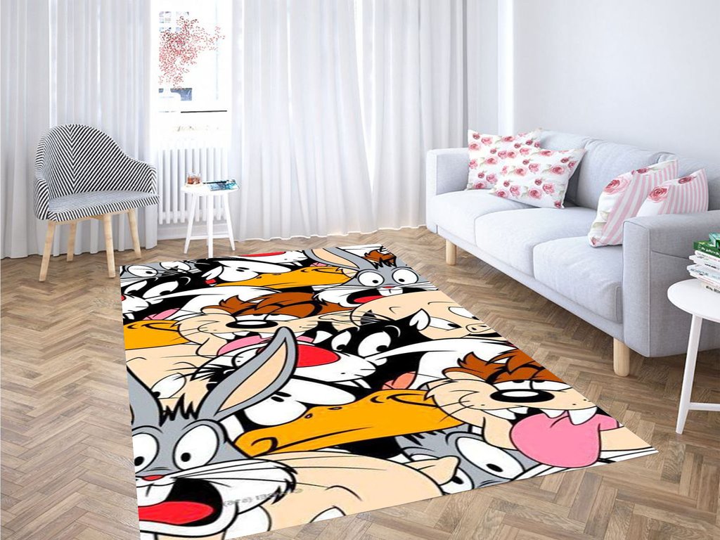 Disney Wallpaper Living Room Modern Carpet Rectangle Rug