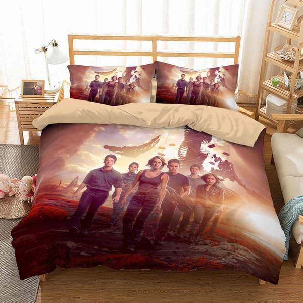 Divergent 3D Customized Duvet Cover Bedding Set