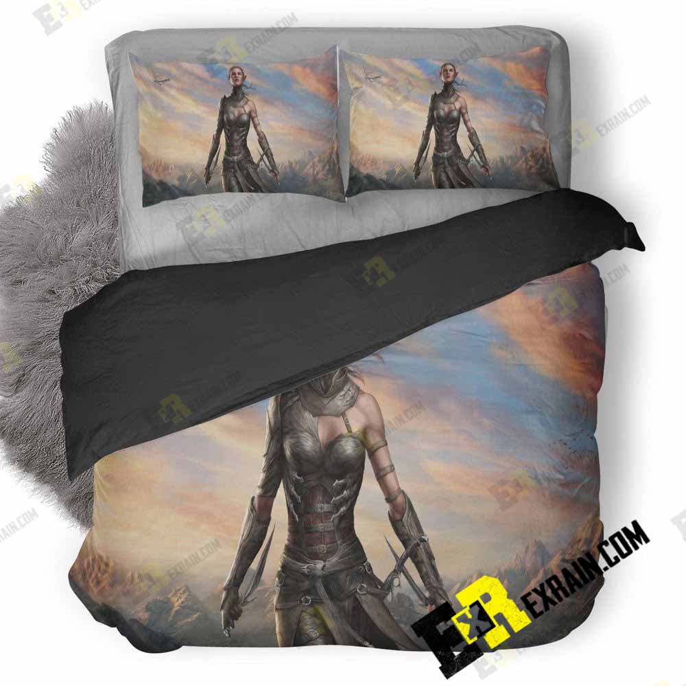 Divinity Original Sin Warrior 0R 3D Customized Duvet Cover Bedding Set