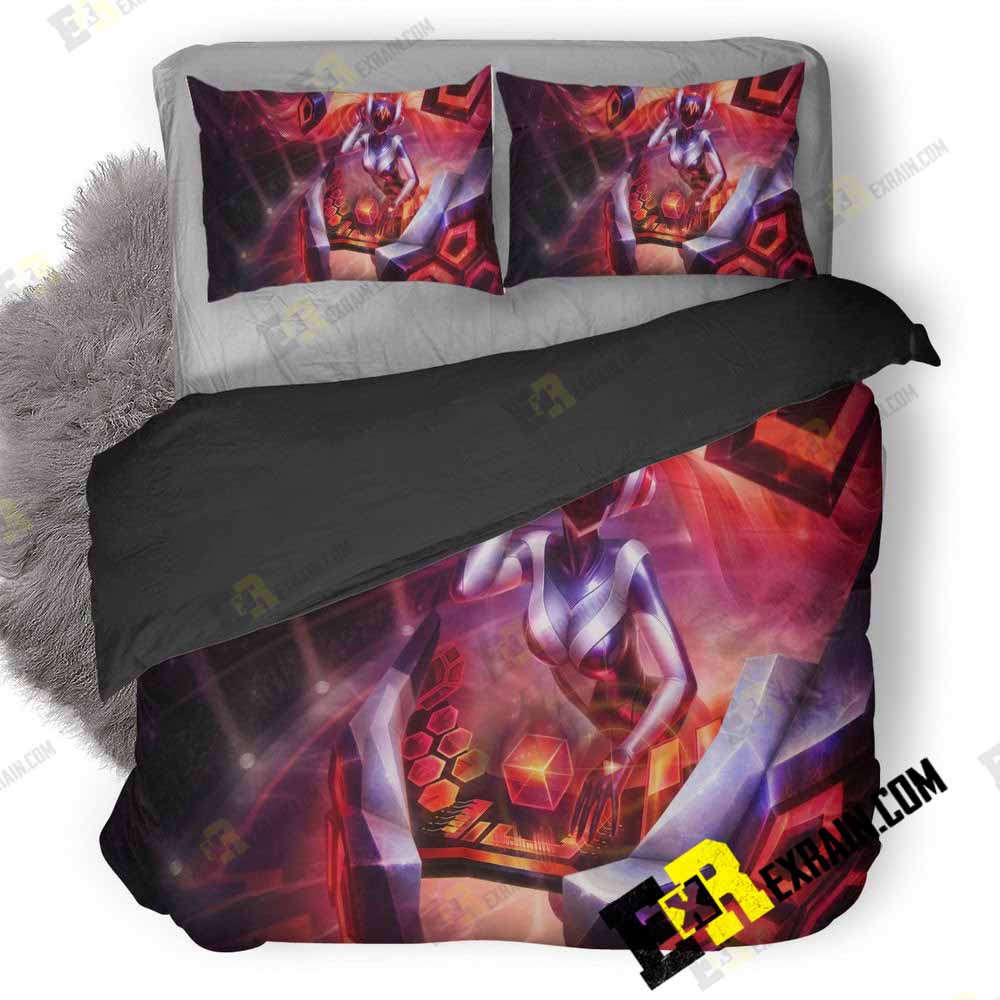 Dj Sona League Of Legends 6R 3D Customized Duvet Cover Bedding Set