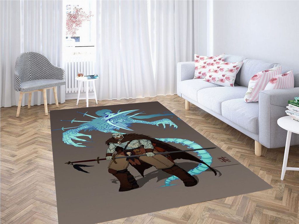 Dnd Ancestral Barbarian Living Room Modern Carpet Rectangle Rug