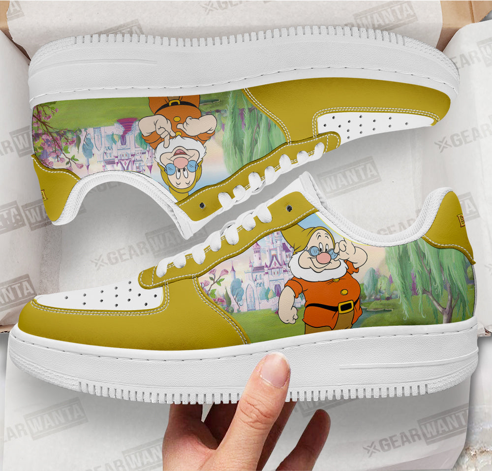 Doc Snow White and 7 Dwarfs Custom Air Sneakers