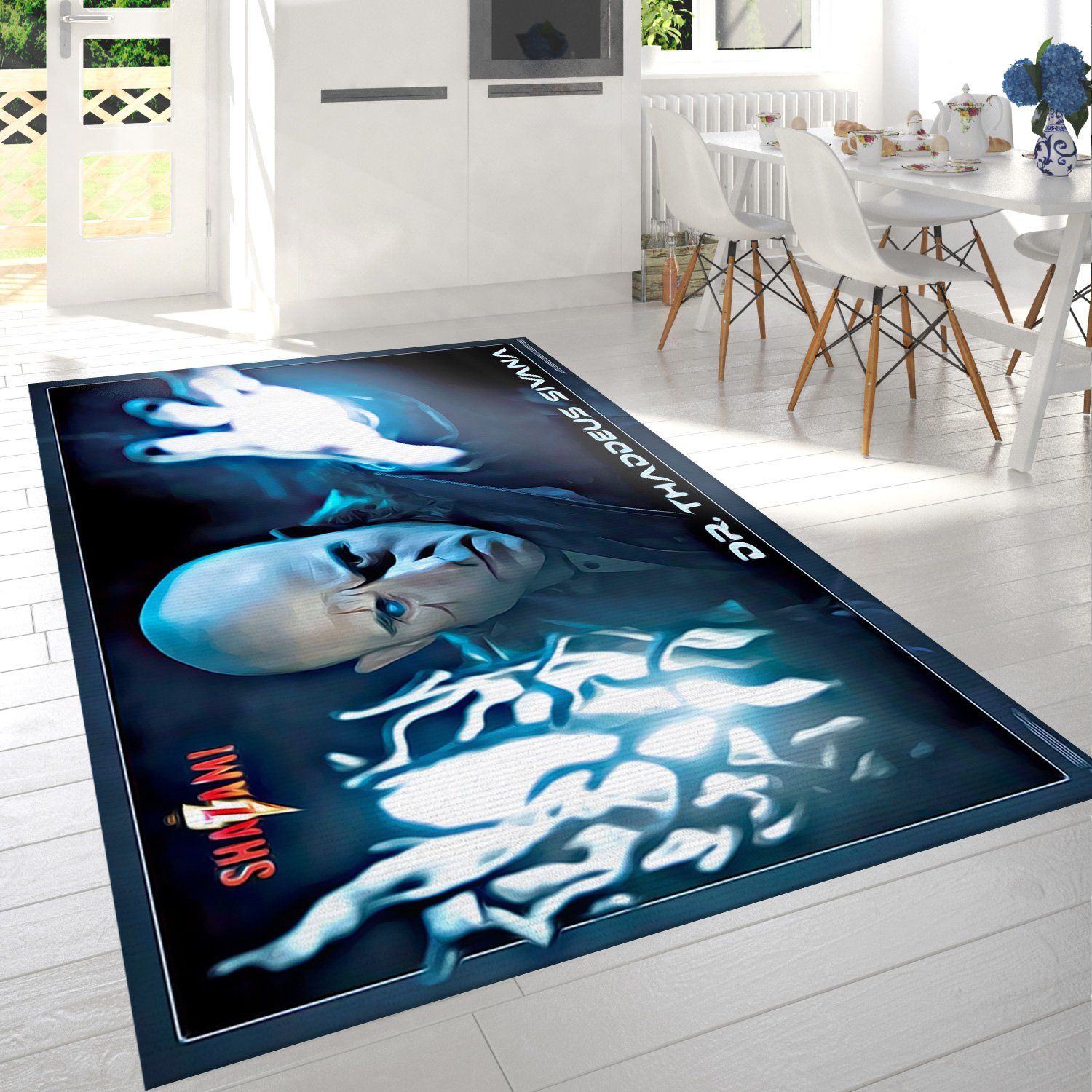 Doctor Sivana Rectangle Rug – Custom Size And Printing