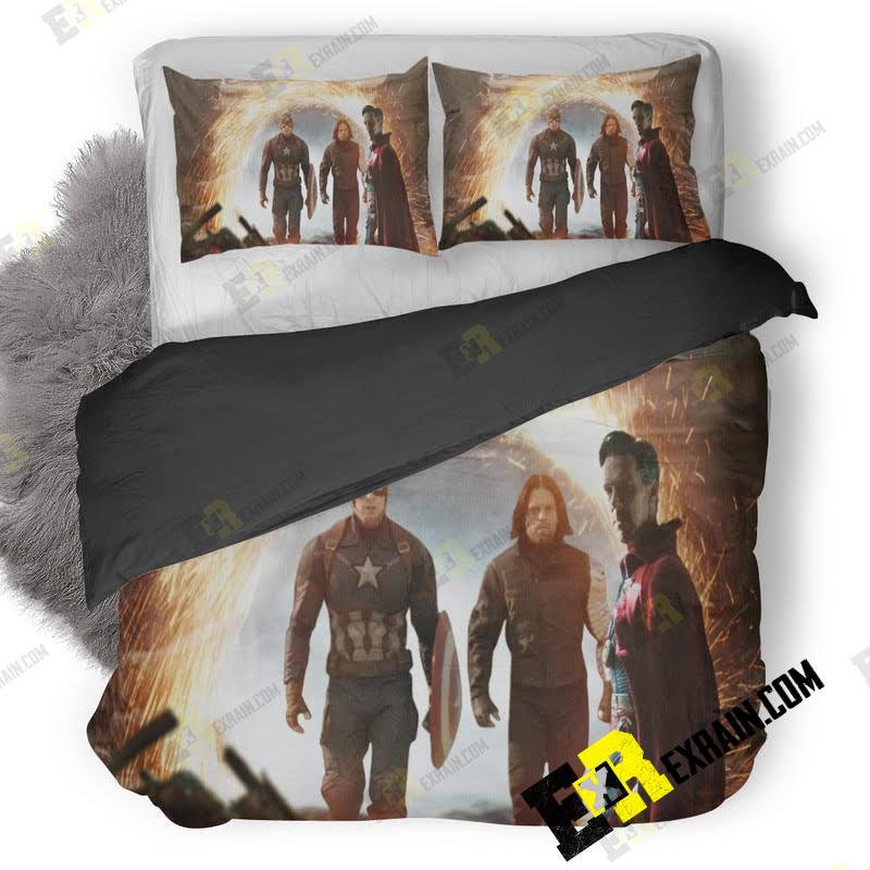 Doctor Strange Captain America Winter Solider In Avengers Infinity War M3 3D Customized Duvet Cover Bedding Set