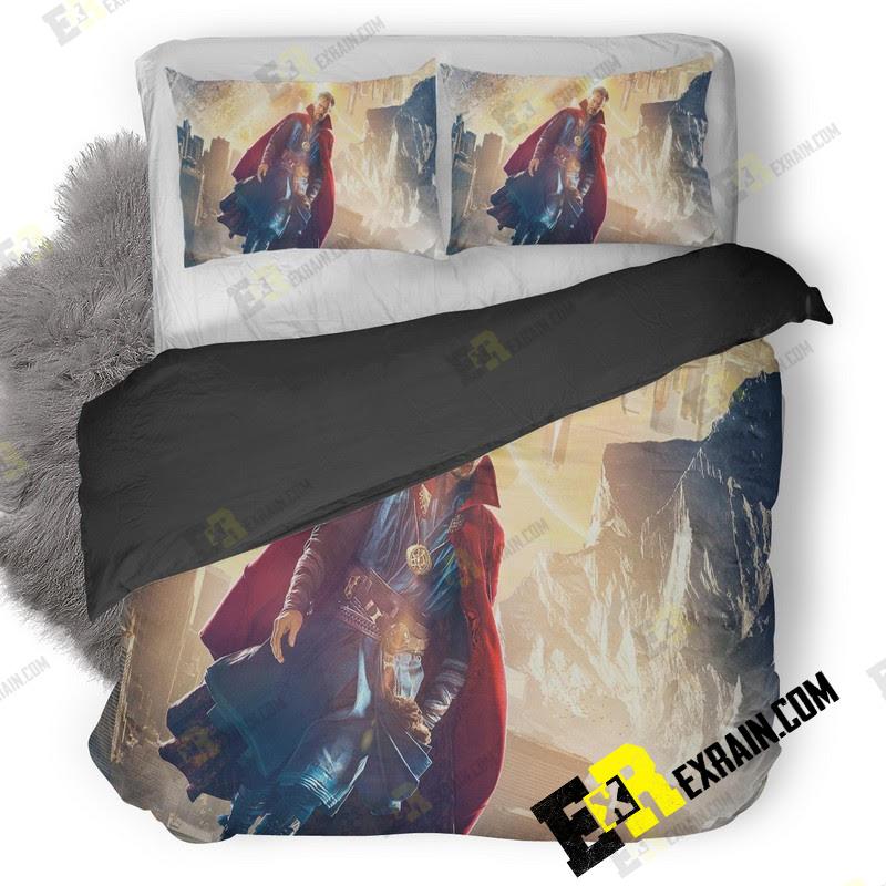 Doctor Strange Cumberbatch Qu 3D Customized Duvet Cover Bedding Set