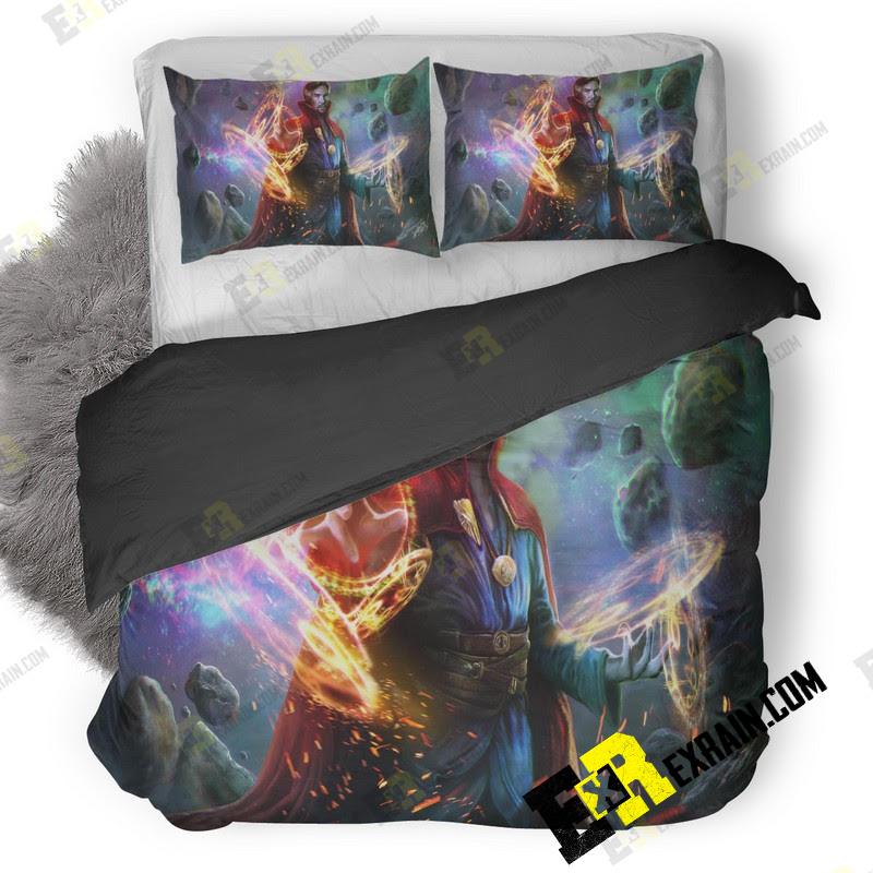 Doctor Strange Fan Art Qu 3D Customized Duvet Cover Bedding Set