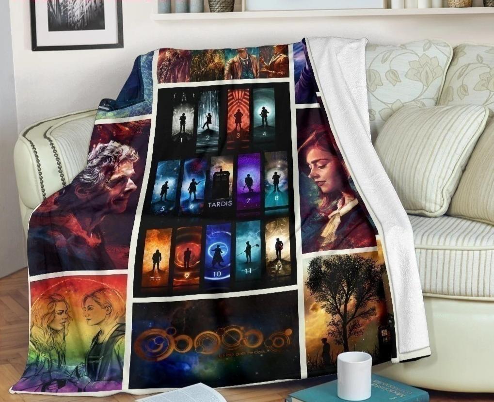 Doctor Who Fleece Blanket