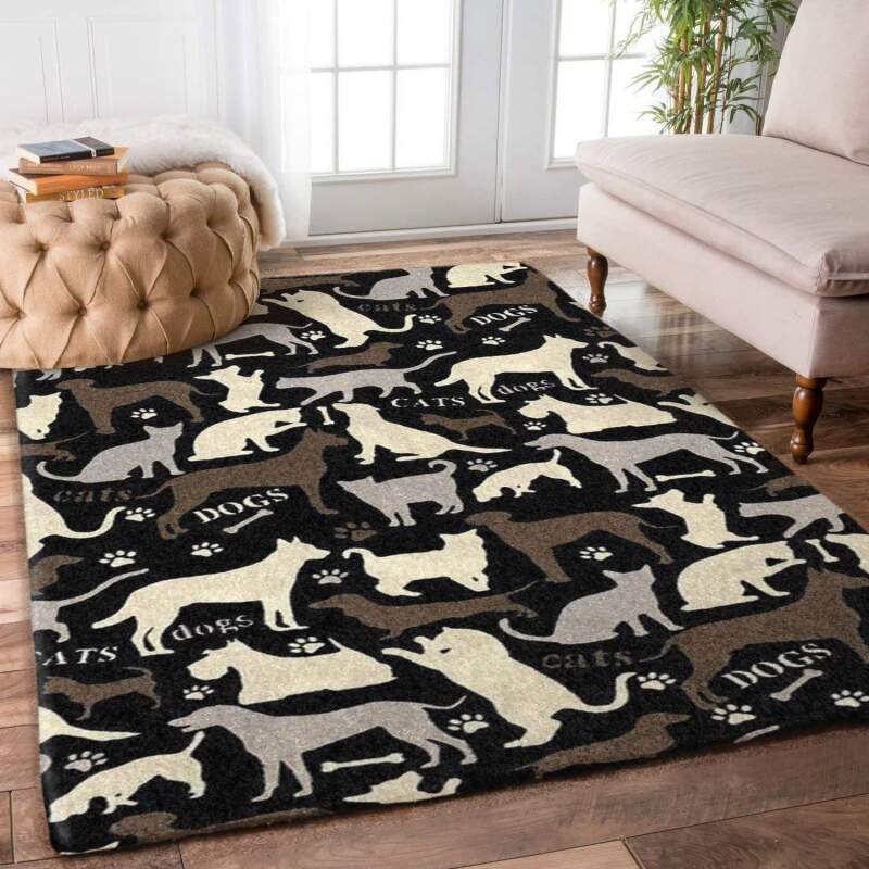 Dog And Cat Limited Edition Rectangle Rug