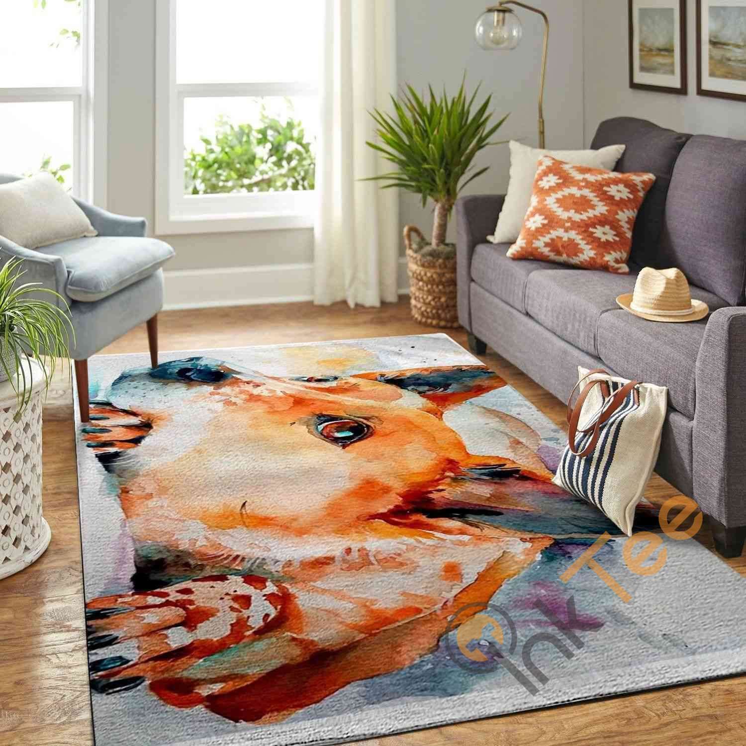 Dog Area Rectangle Rug