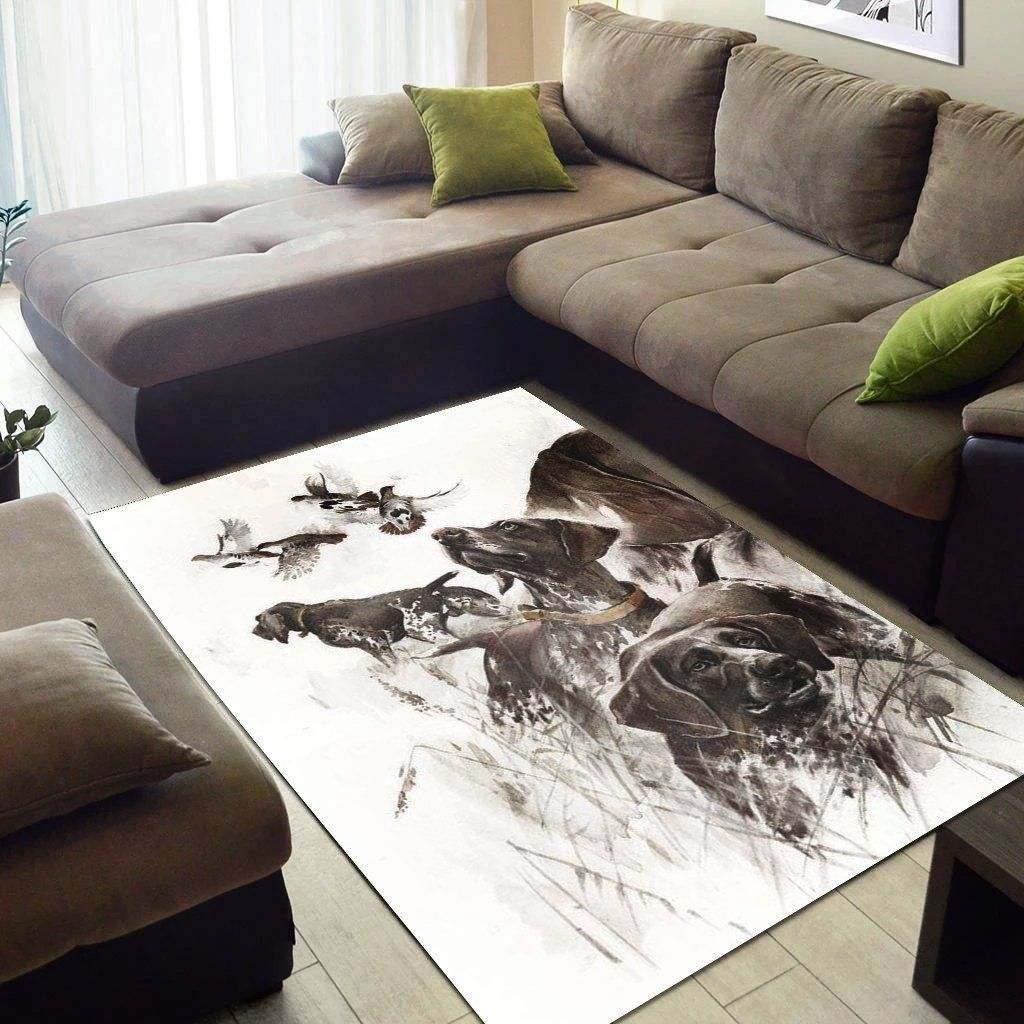 Dog Hunting Limited Edition Rectangle Rug