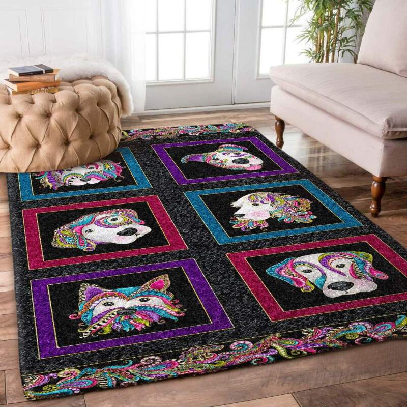 Dog Rectangle Rug
