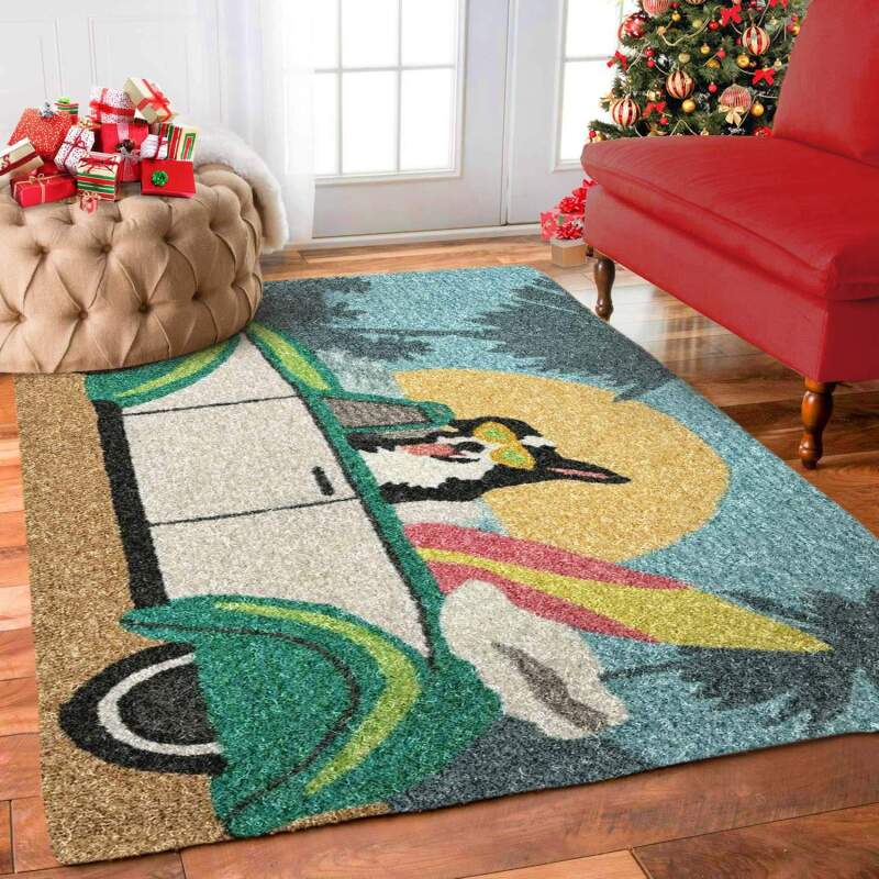 Dog Summer Limited Edition Rectangle Rug