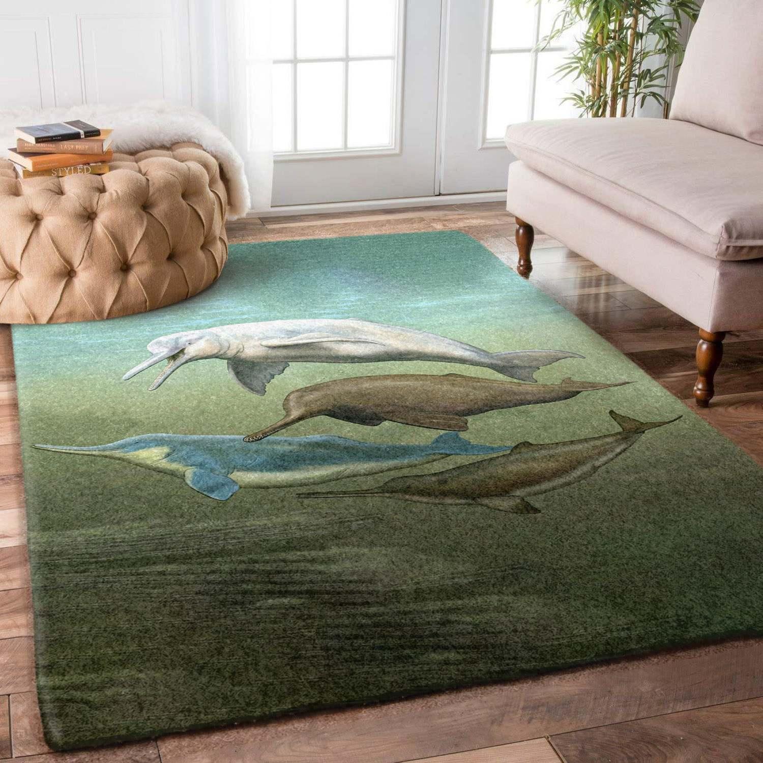 Dolphin Rectangle Rug