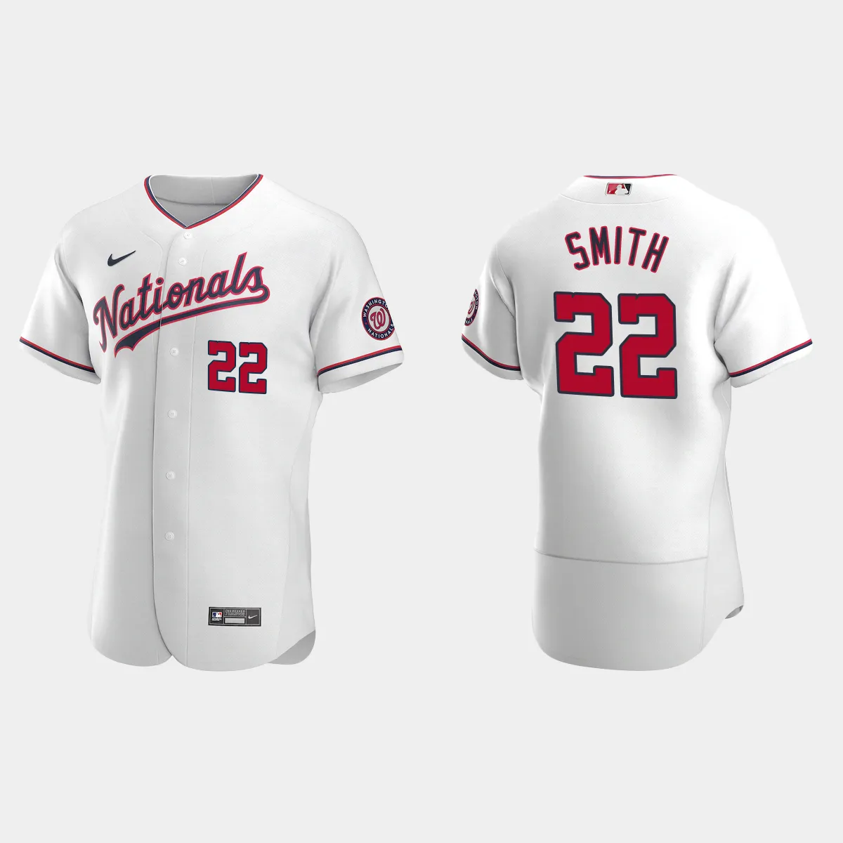 Dominic Smith Washington Nationals Alternate Jersey - White