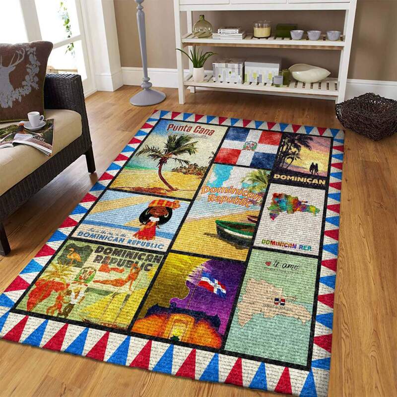 Dominican Republic Limited Edition Rectangle Rug