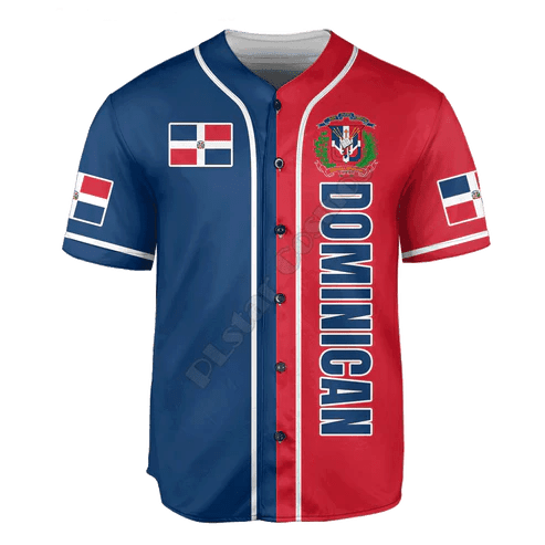 Dominican Republic World Baseball Classic Baseball Men Stitched Jersey