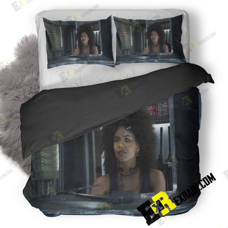 Domino In Deadpool Movie Nx 3D Customized Duvet Cover Bedding Set