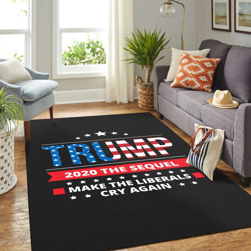 Donal Trump Typo Carpet Floor Area Rectangle Rug