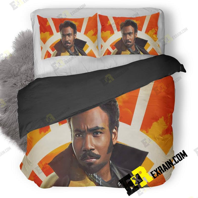 Donald Glover As Lando In Solo A Star Wars Story Ct 3D Customized Duvet Cover Bedding Set