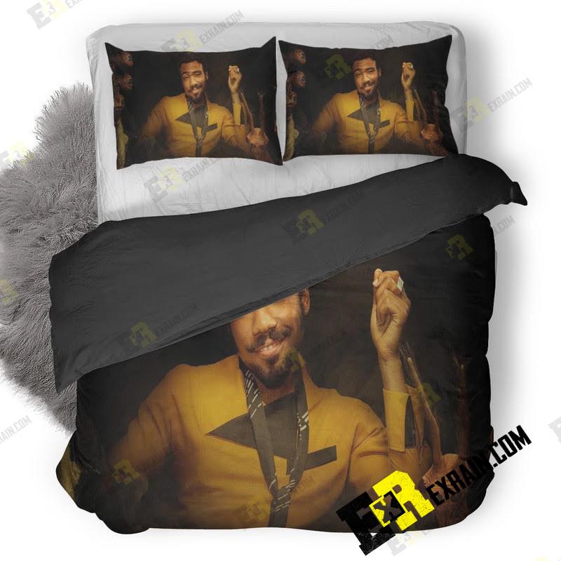 Donald Glover As Lando In Solo A Star Wars Story Movie L8 3D Customized Duvet Cover Bedding Set