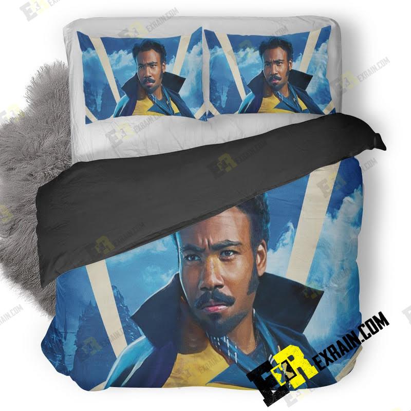 Donald Glover As Lando In Solo A Star Wars Story Movie Rn 3D Customized Duvet Cover Bedding Set