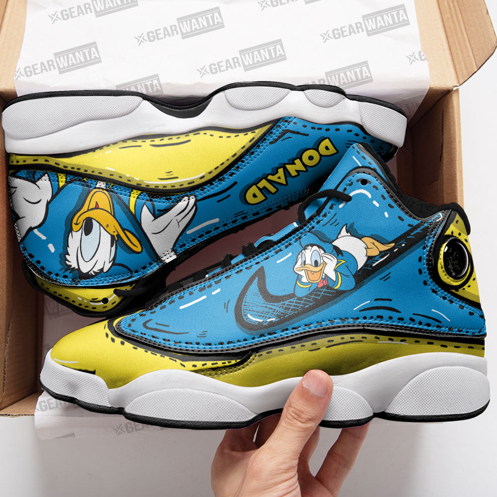 Donald JD13 Sneakers Comic Style Custom Shoes