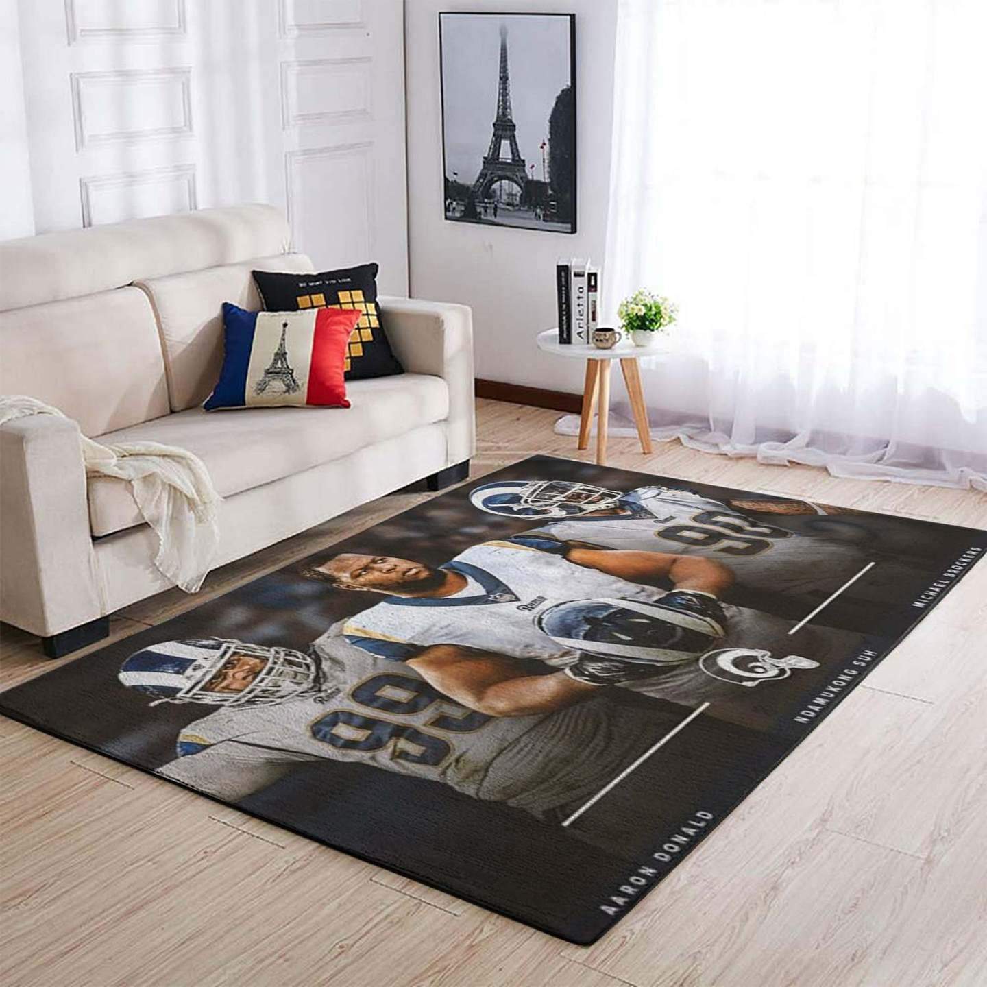 Donald Sul Brockers Los Angeles Rams Area Limited Edition Rectangle Rug