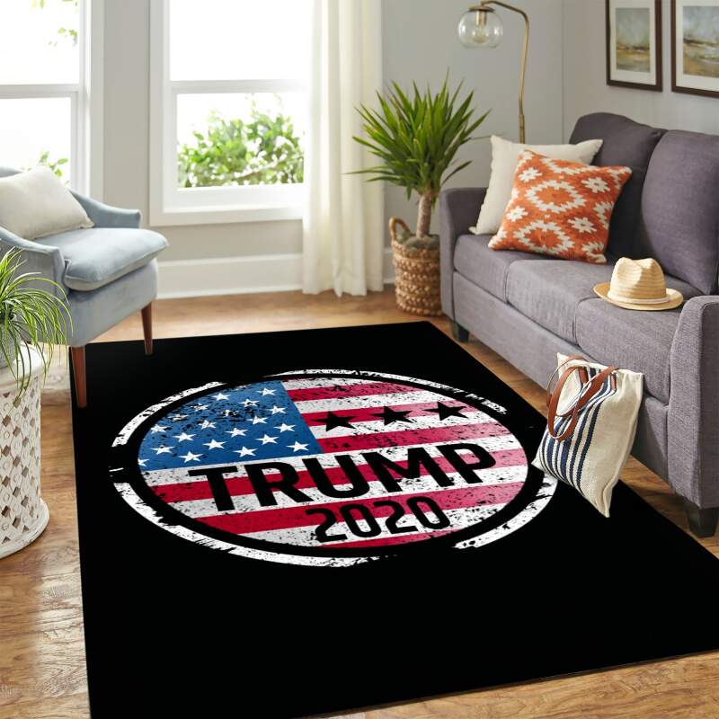 Donald Trump Campaign Art Carpet Floor Area Rectangle Rug