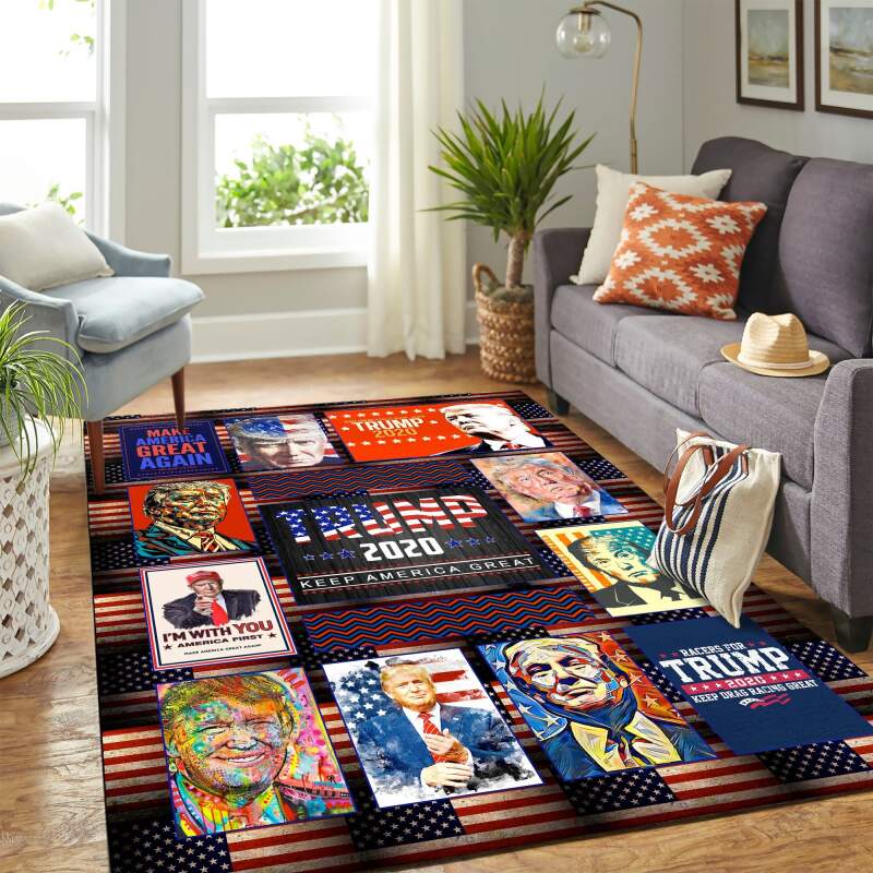 Donald Trump President Carpet Funny Floor Area Rectangle Rug