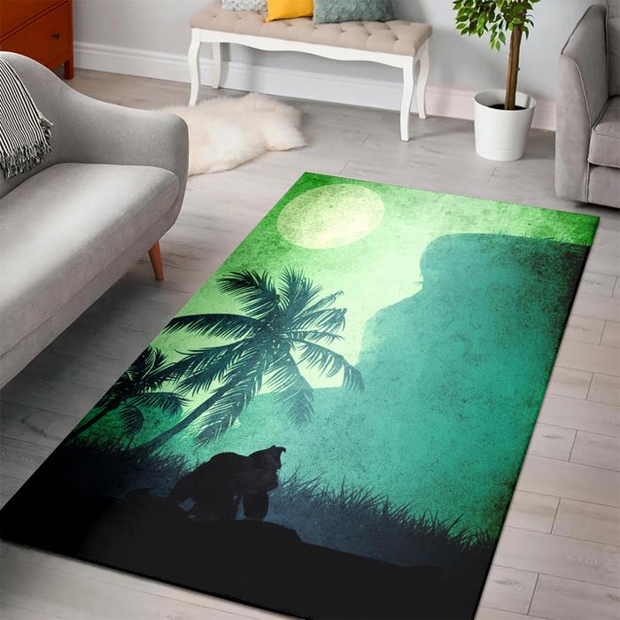 Donkey Kong Rectangle Rug – Custom Size And Printing