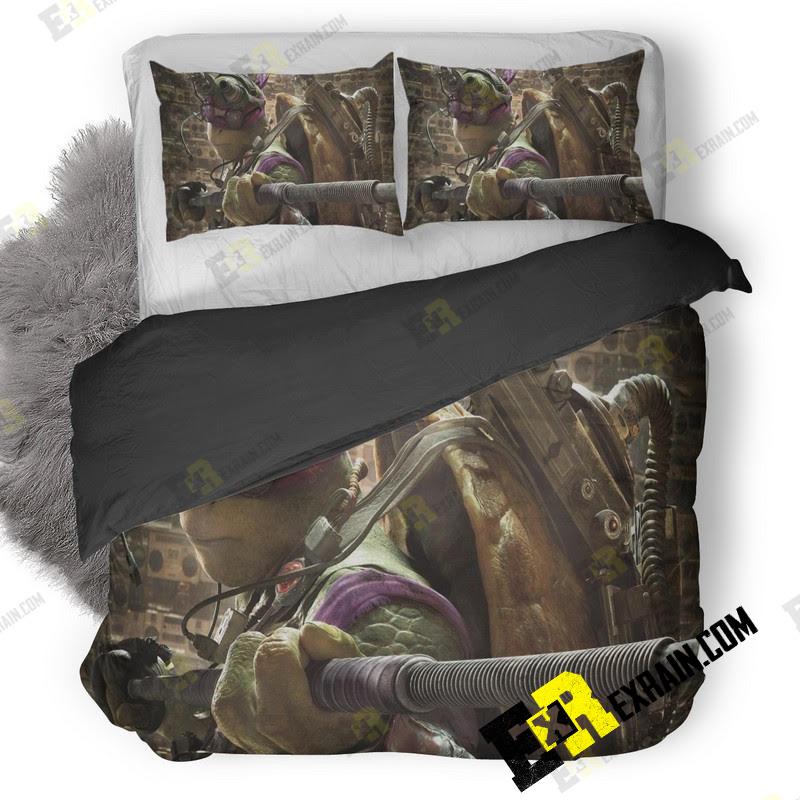 Donnie In Teenage Mutant Ninja Turtles 3D Customized Duvet Cover Bedding Set