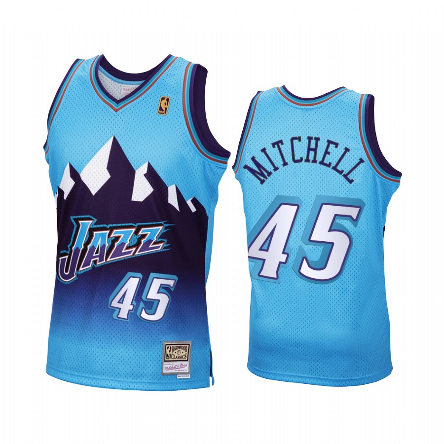 Donovan Mitchell Utah Jazz Blue Jersey 2020 Reload Classic