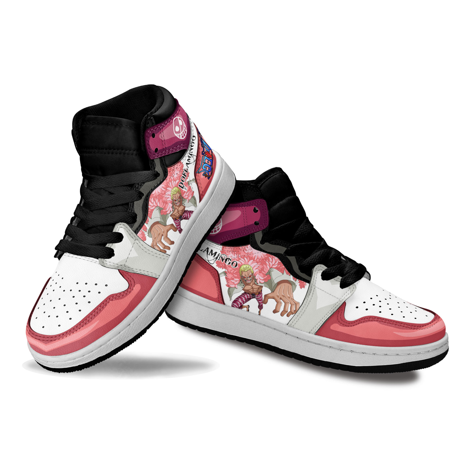 Donquixote Doflamingo Kids Sneakers Custom One Piece Anime Shoes For Kids